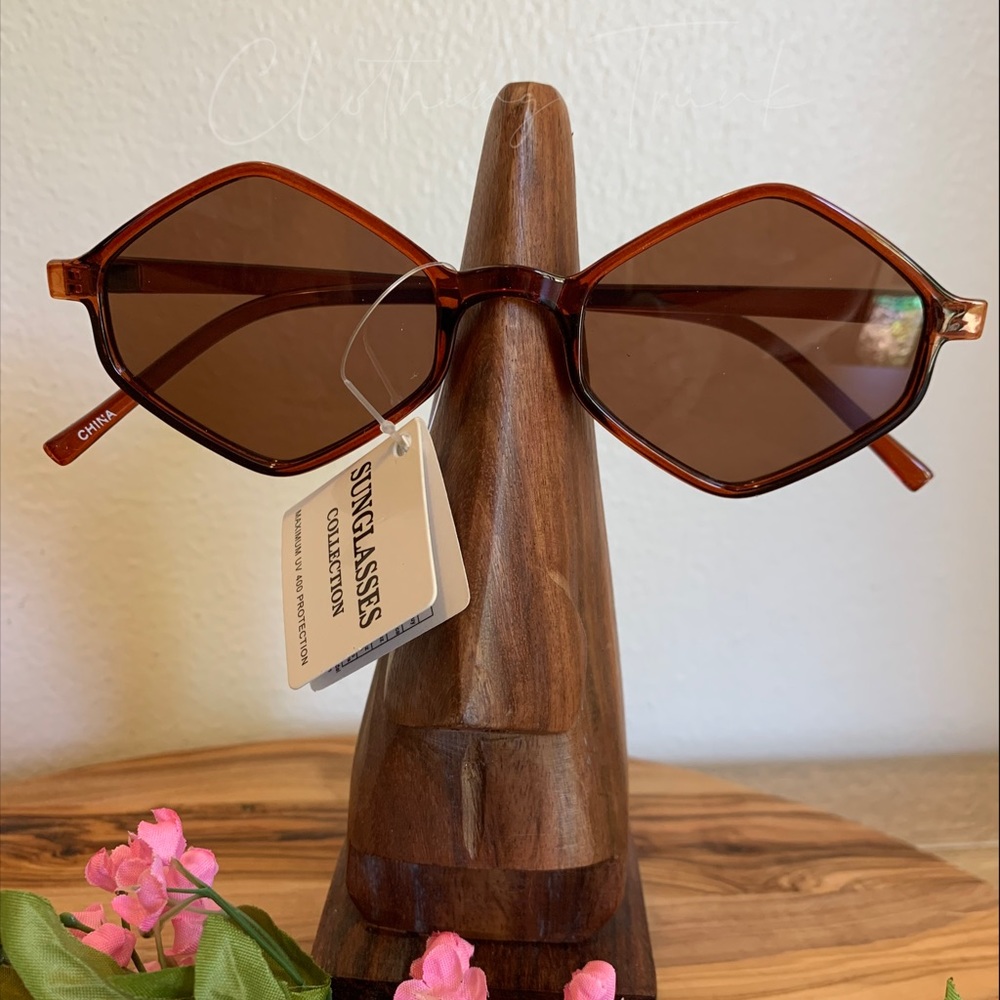 NWT Brown Iconic Retro Sunglasses | UV400 Protection